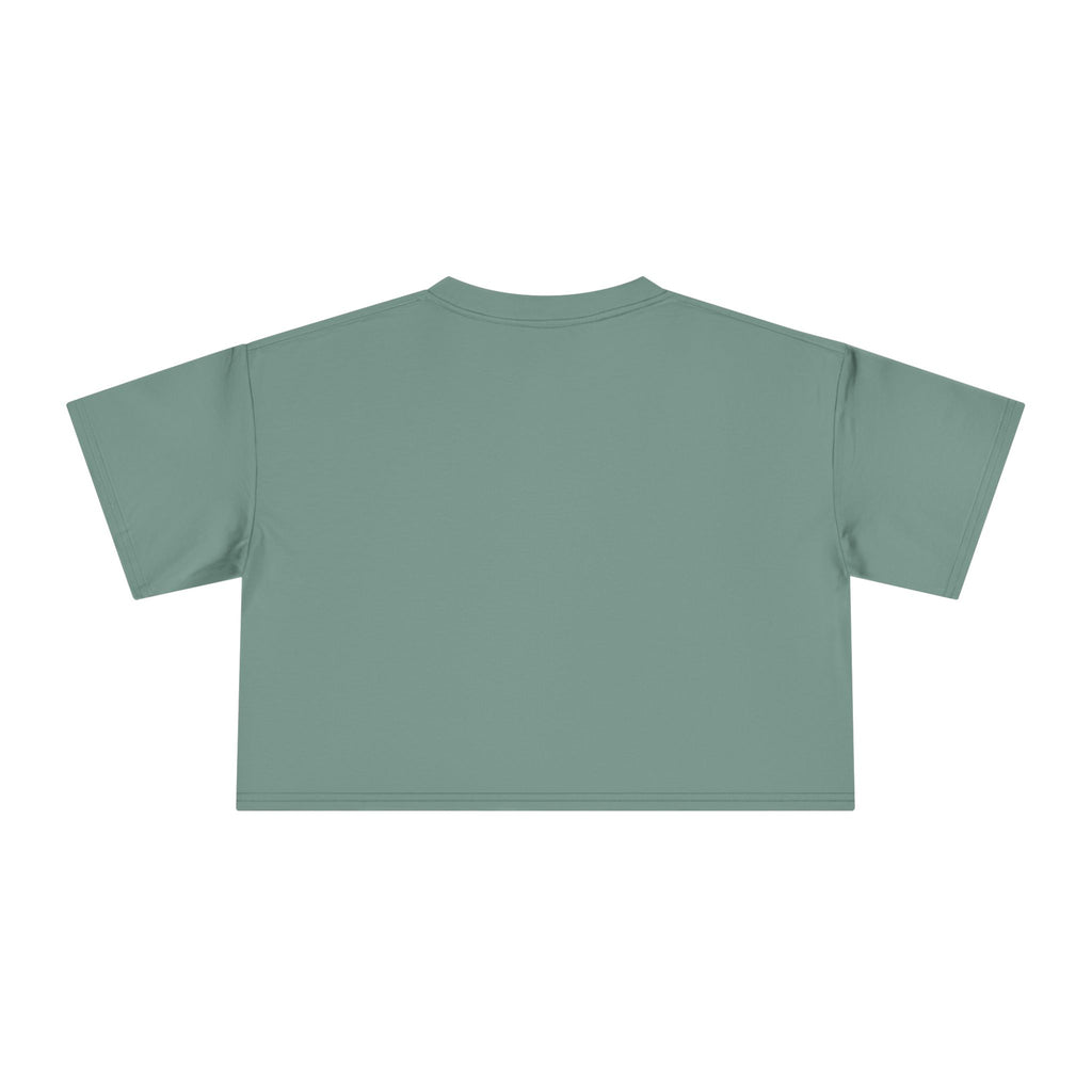 Bookish Crop Tee — “My real life is on pause” Cute Cheeky Relaxed Crop Shirt