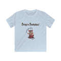 Kids Tee — Cute Dragon Reading "Brave & Booksmart" Graphic (Children’s Storytime Gift)