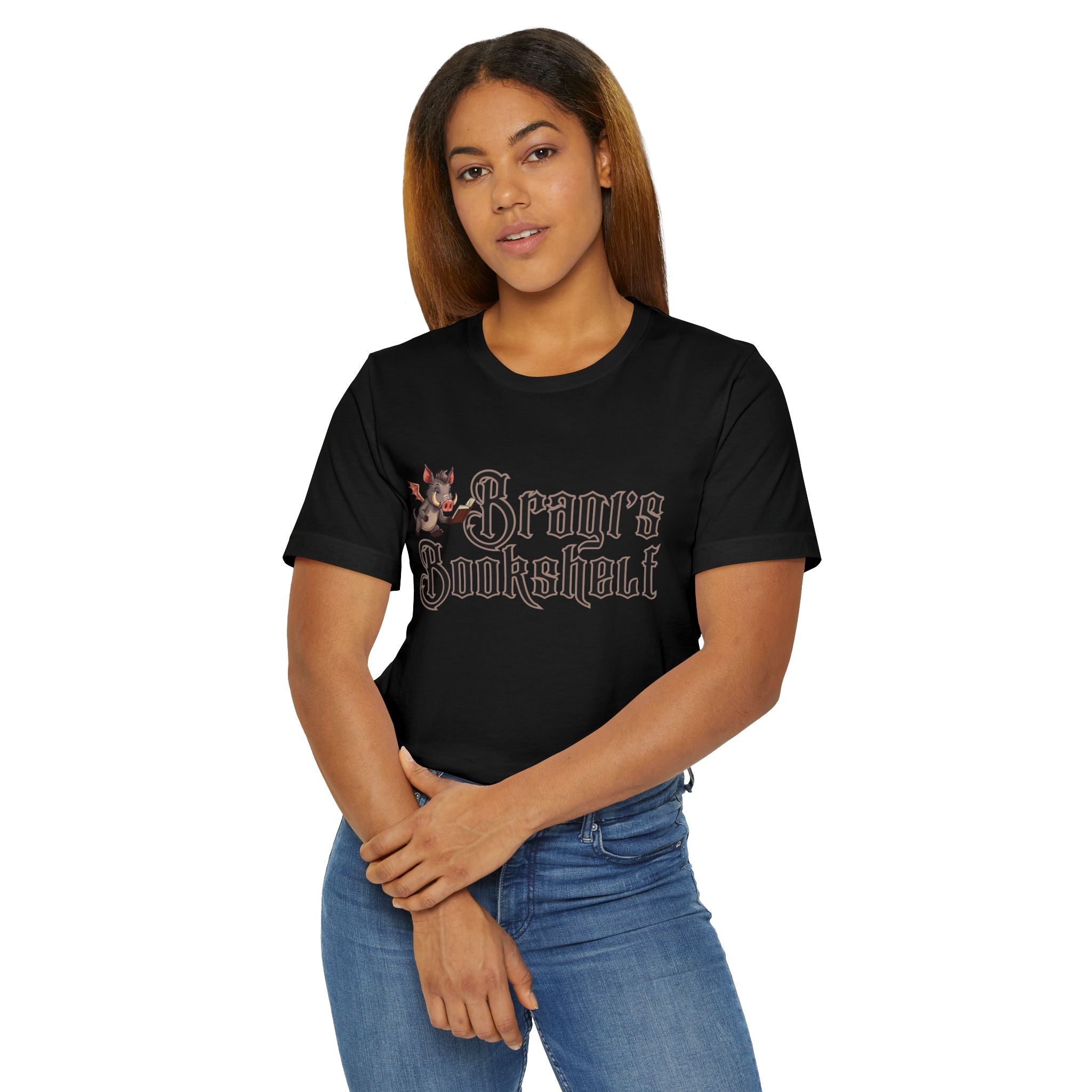 Bragi's Bookshelf T-Shirt —  Booklover Tee