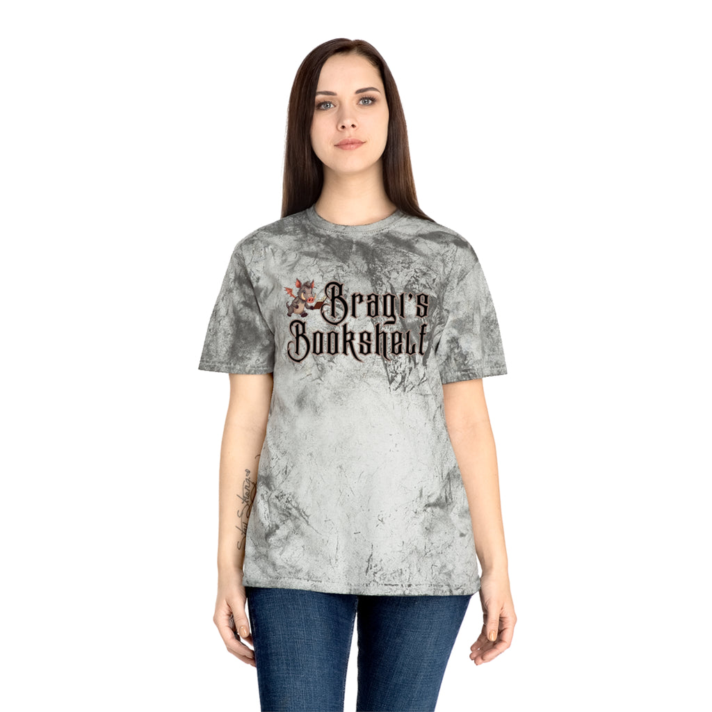 Vintage 'Bragi's Bookshelf' Tie-Dye T-Shirt