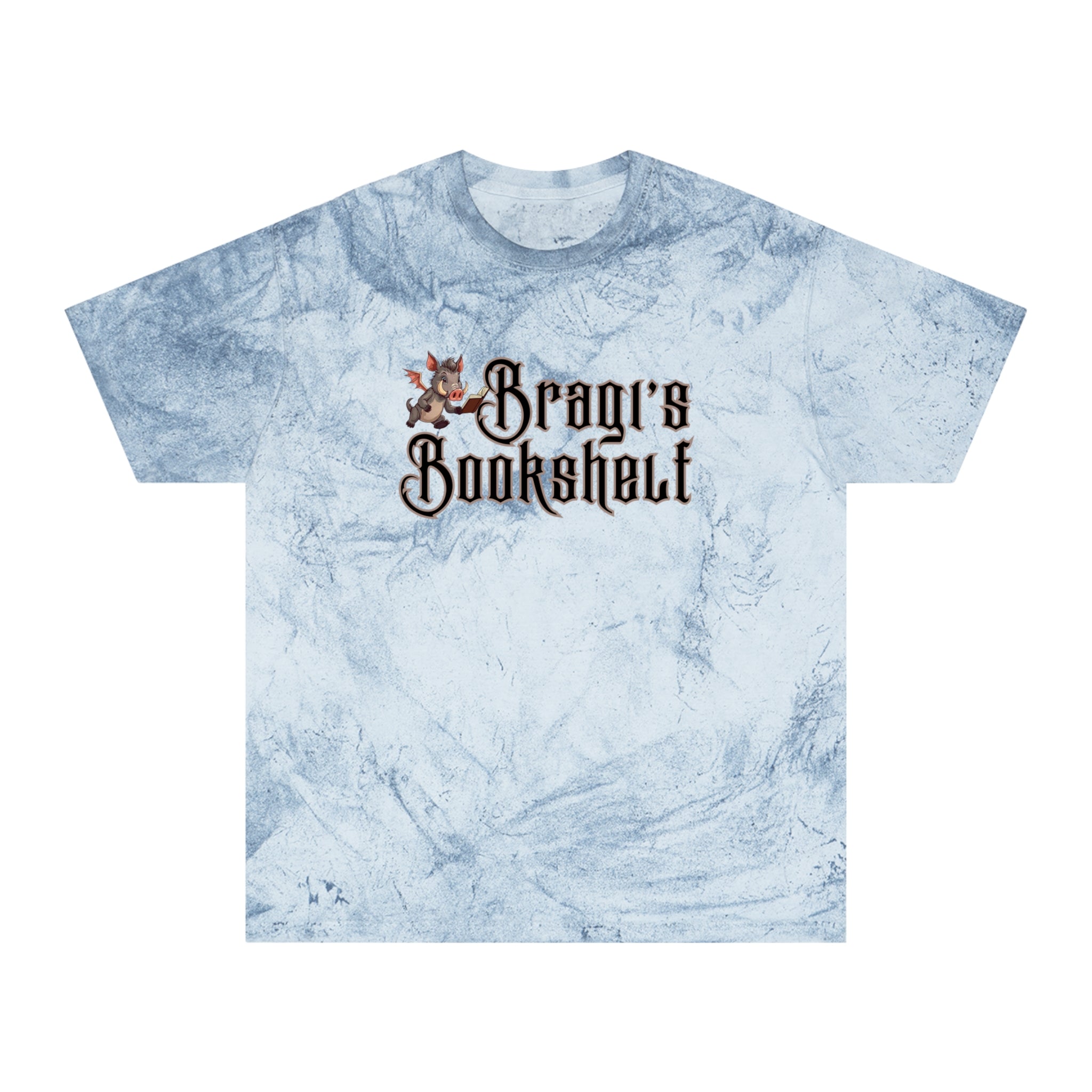 Vintage 'Bragi's Bookshelf' Tie-Dye T-Shirt