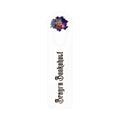 White Metal Bragi's Bookshelf Bookmark