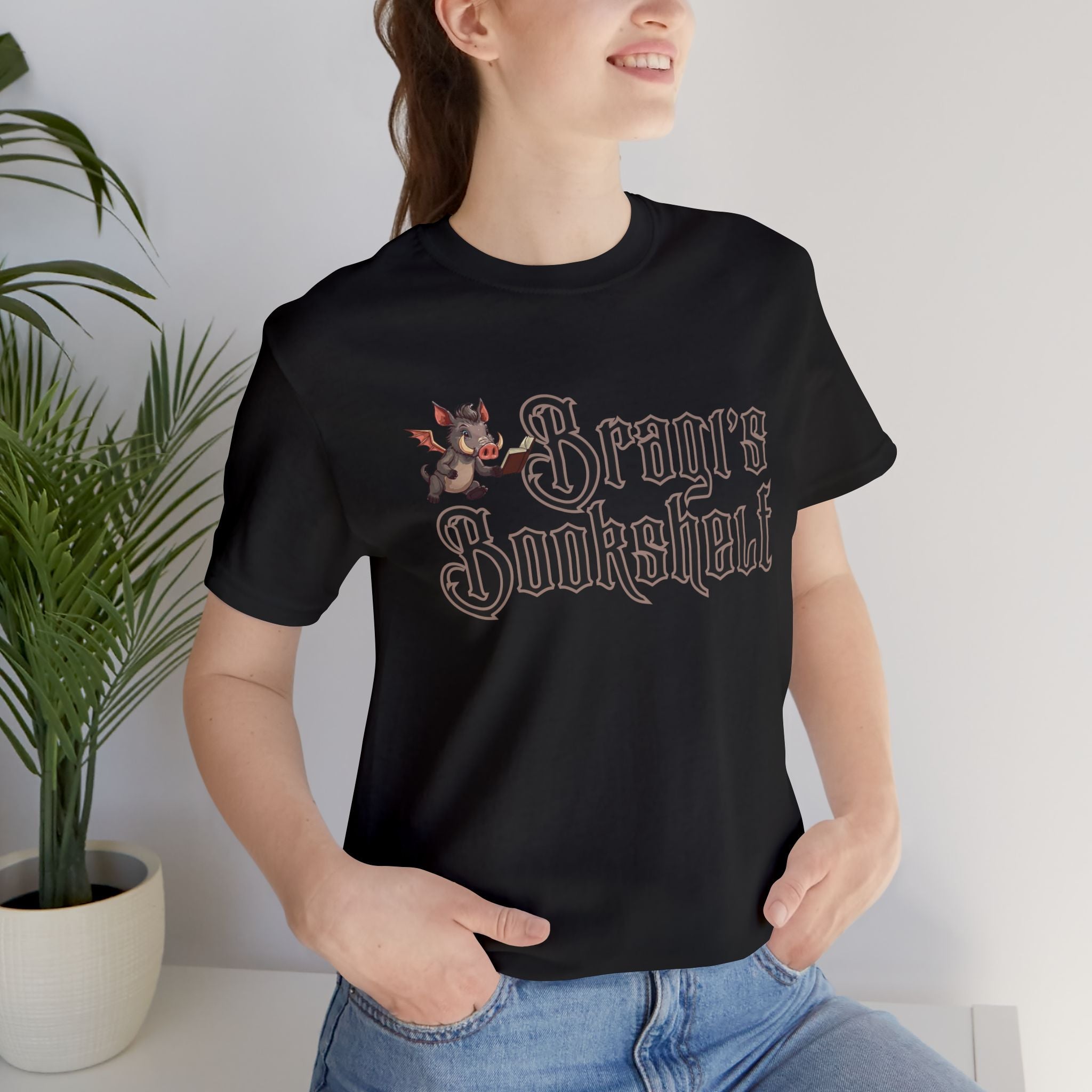Bragi's Bookshelf T-Shirt —  Booklover Tee