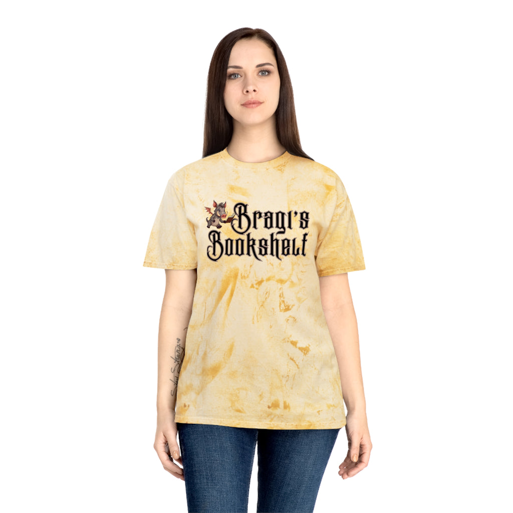 Vintage 'Bragi's Bookshelf' Tie-Dye T-Shirt