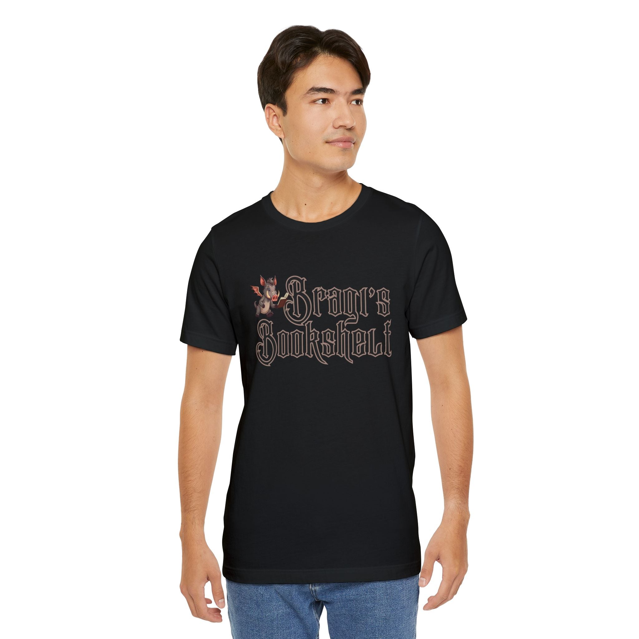 Bragi's Bookshelf T-Shirt —  Booklover Tee
