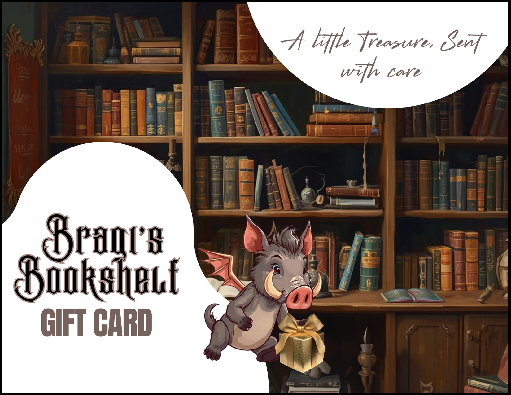 Bragi's Bookshelf Gift Card ($10 - $100)